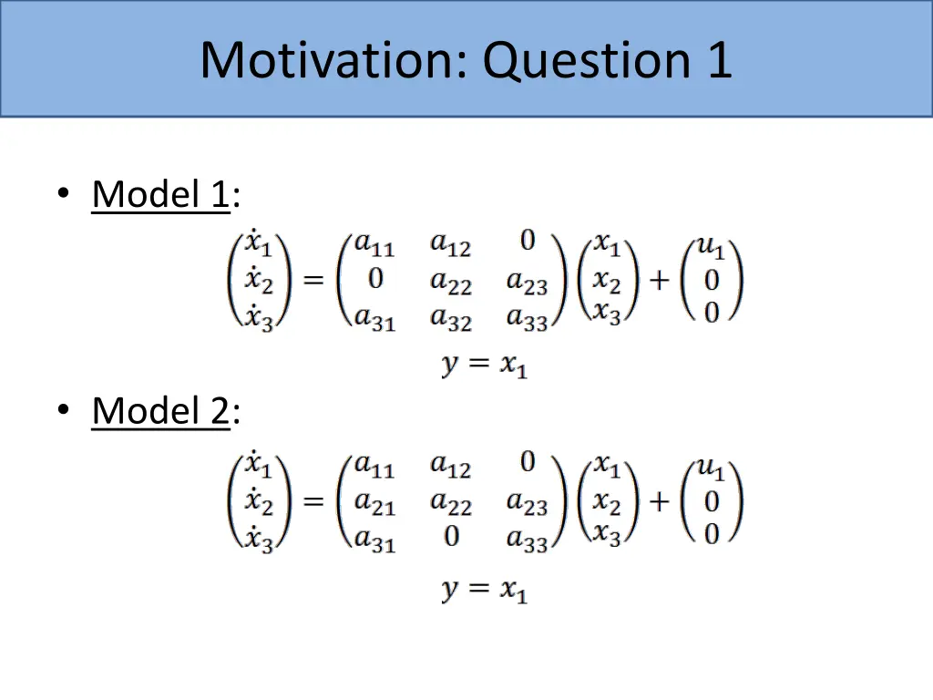 motivation question 1