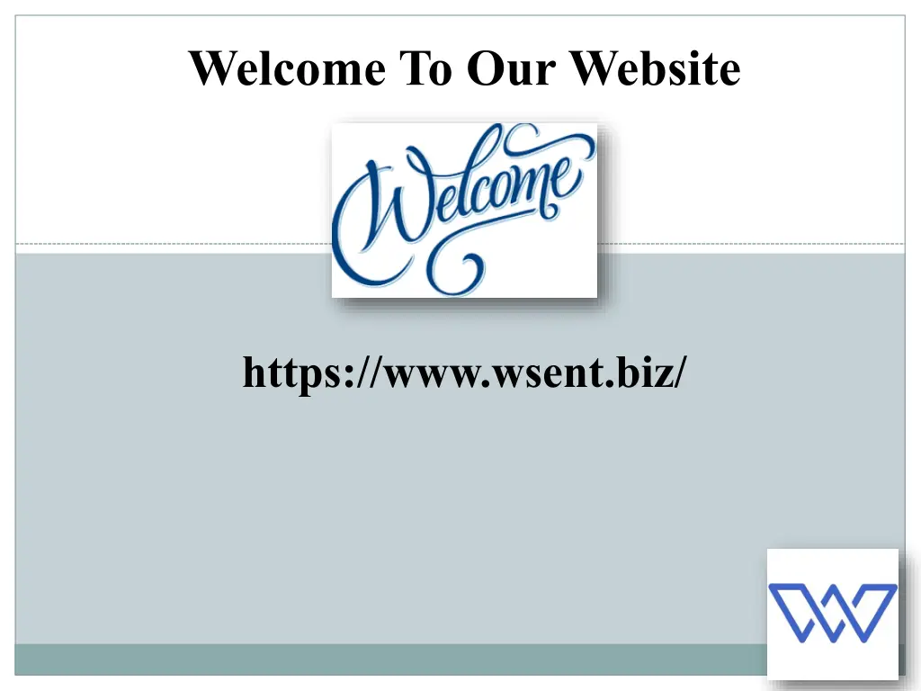 welcome to our website