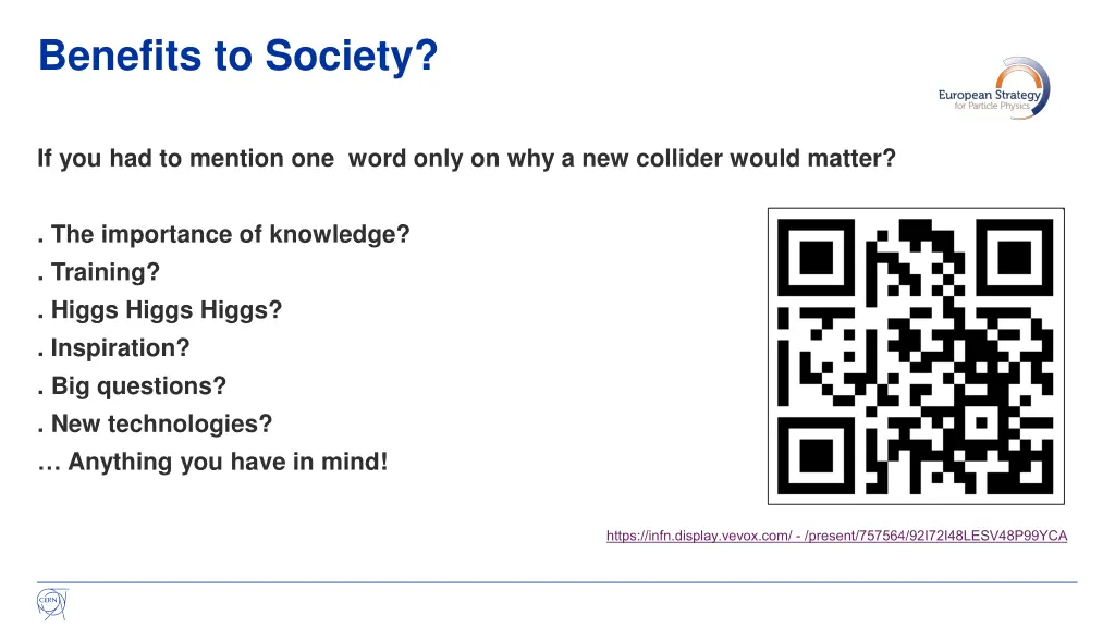 benefits to society