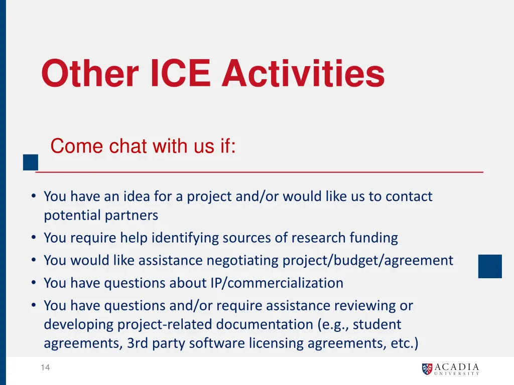 other ice activities