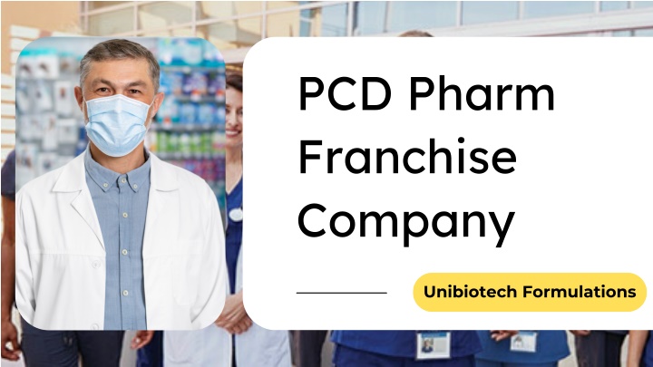 pcd pharm franchise company