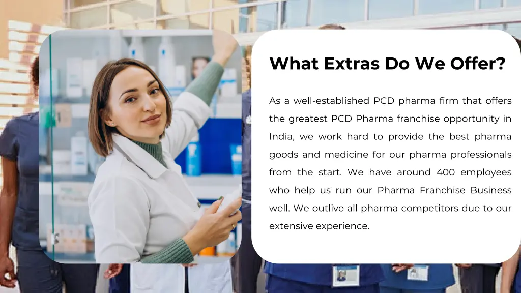 what extras do we offer