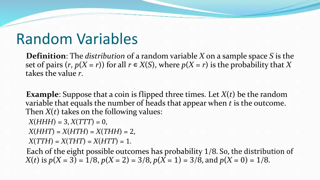 random variables 1
