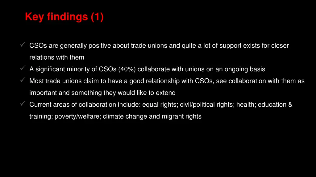 key findings 1