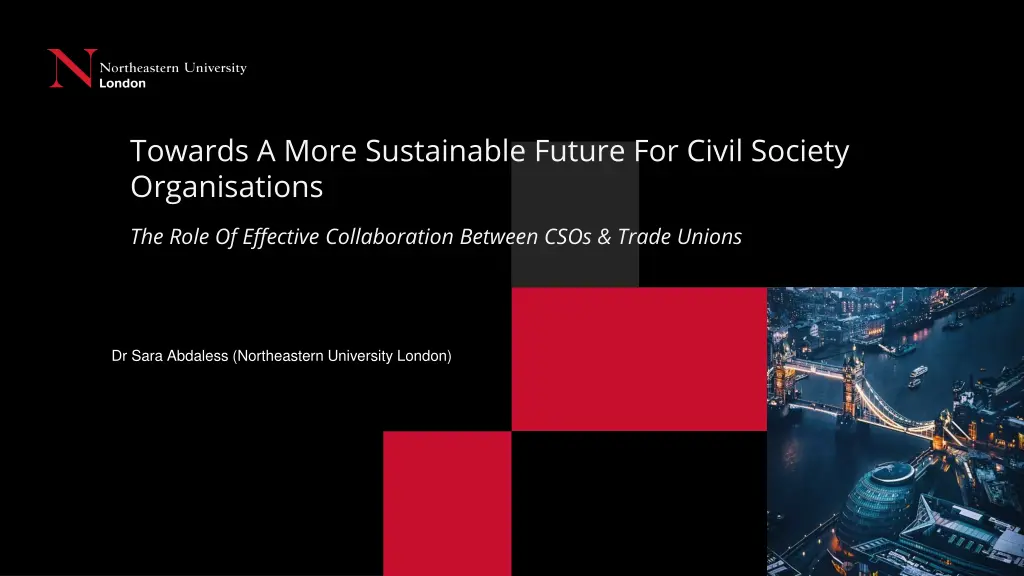 towards a more sustainable future for civil