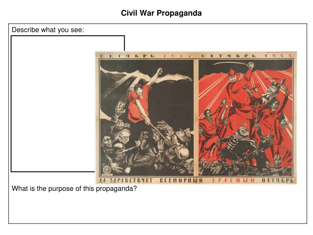 civil war propaganda