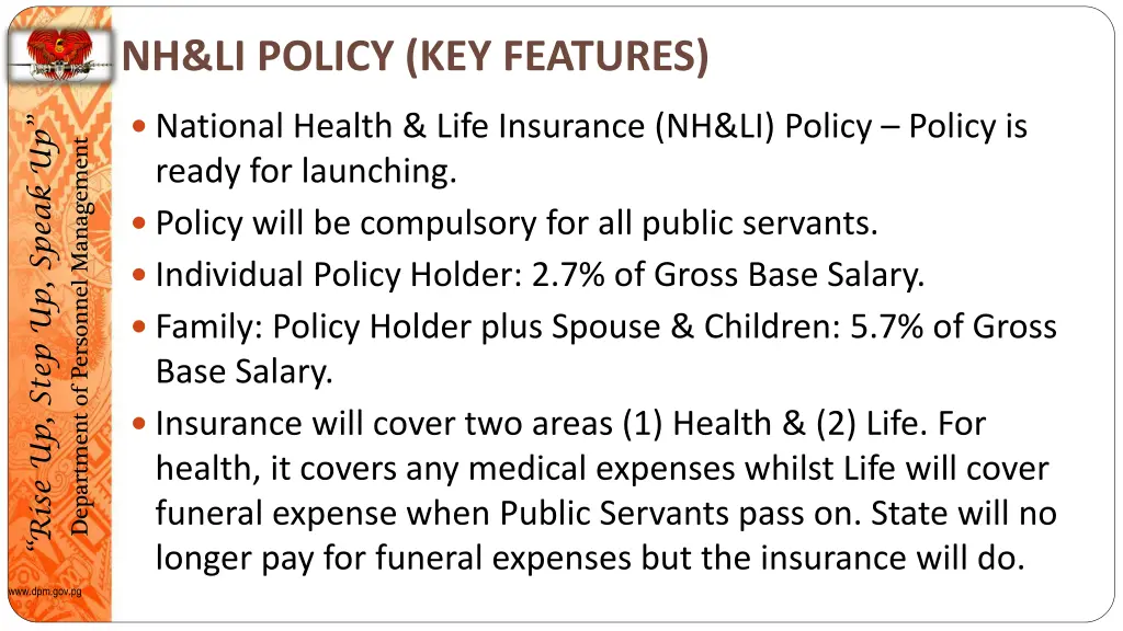 nh li policy key features