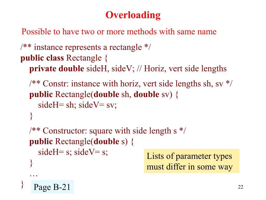 overloading