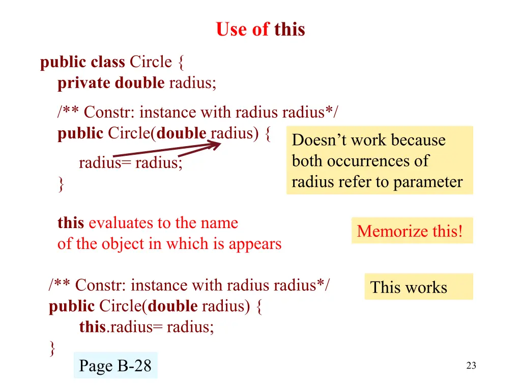 use of this