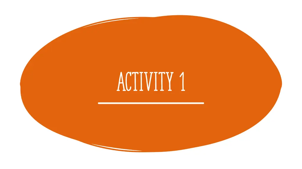 activity 1