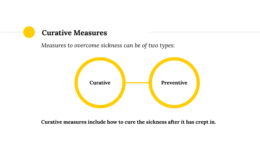 curative measures