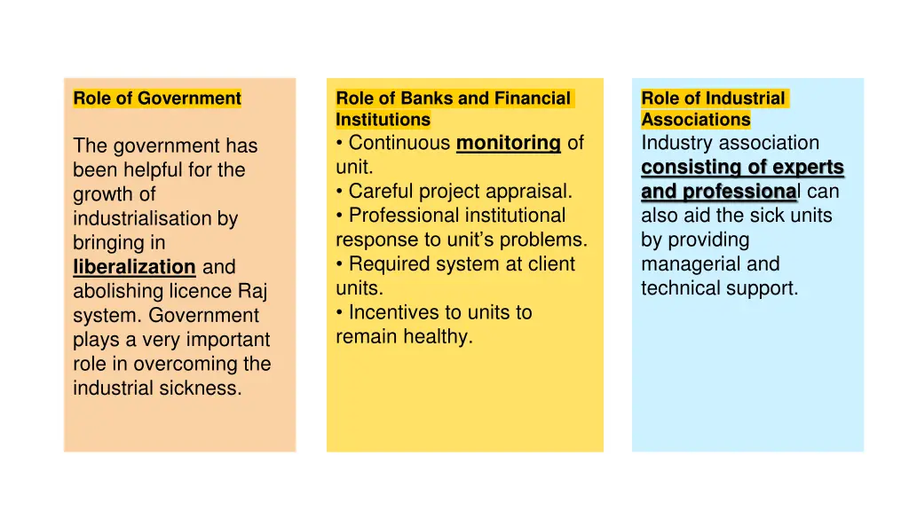 role of government