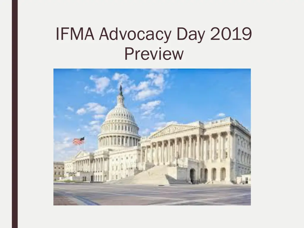 ifma advocacy day 2019 preview