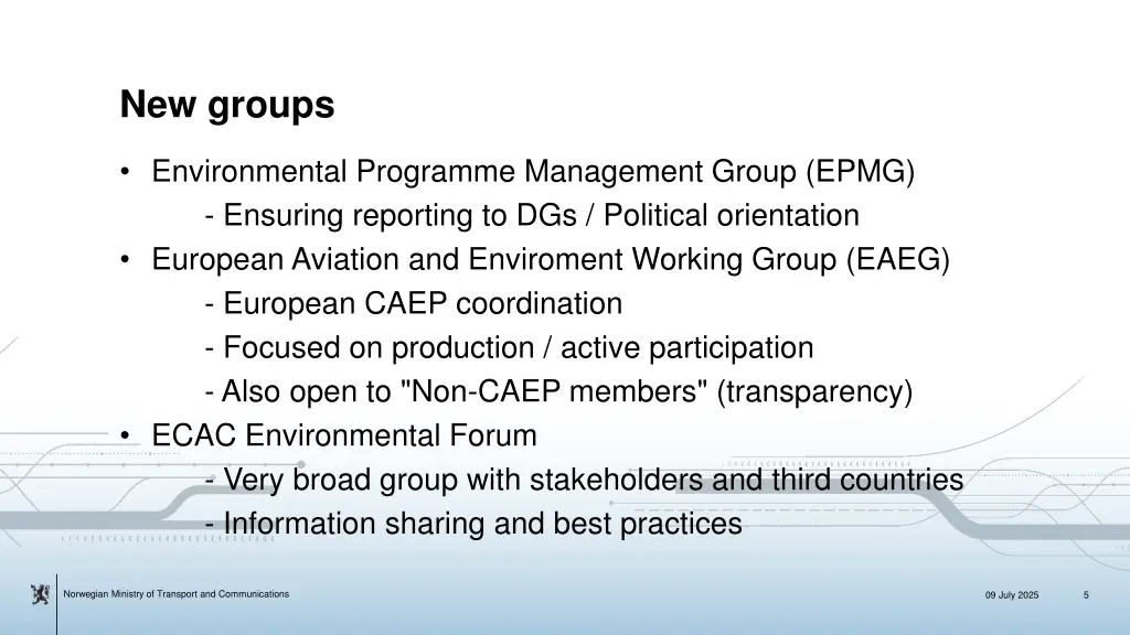 new groups