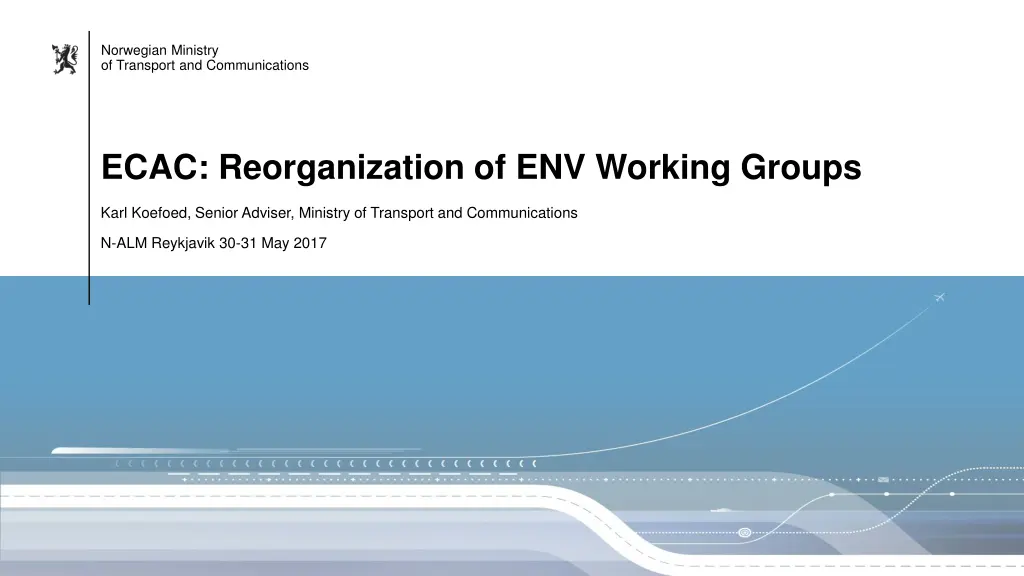norwegian ministry of transport and communications