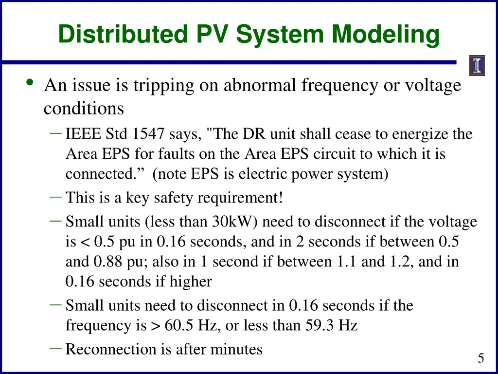 distributed pv system modeling 1