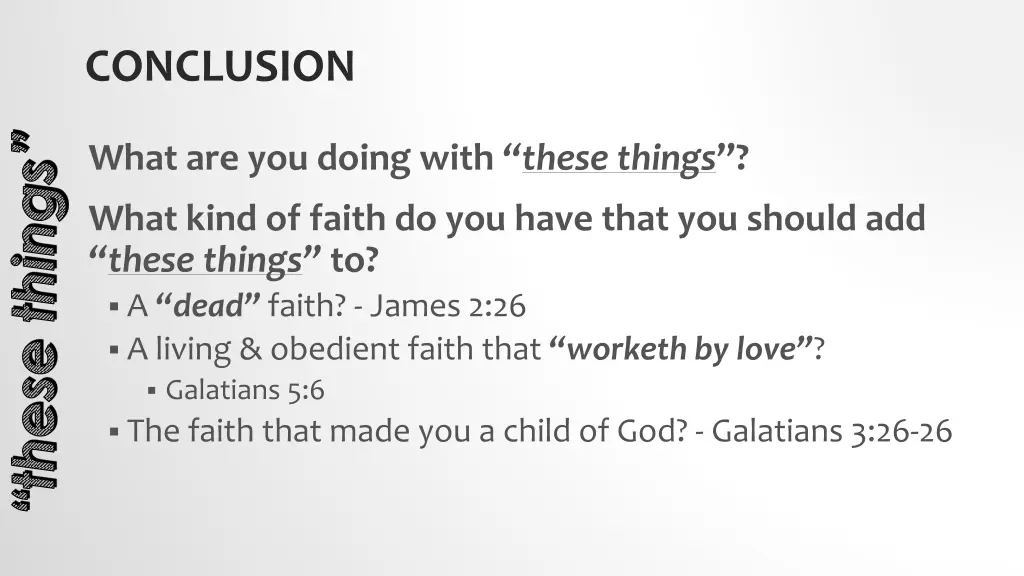 conclusion