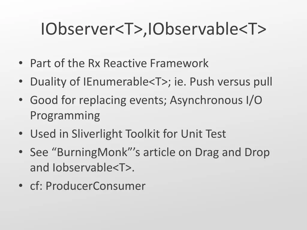 iobserver t iobservable t