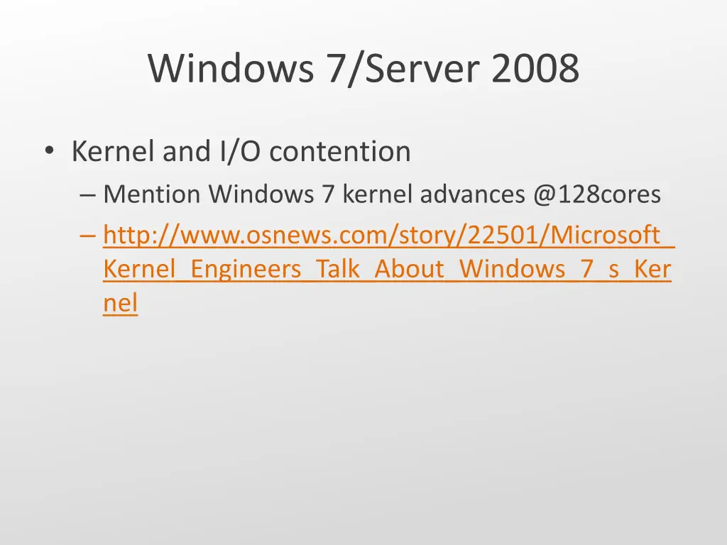 windows 7 server 2008