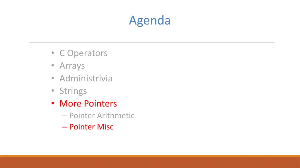 agenda 1