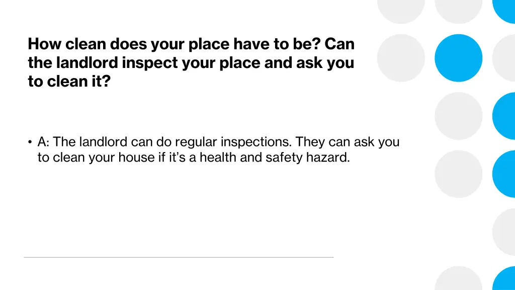 how clean does your place have