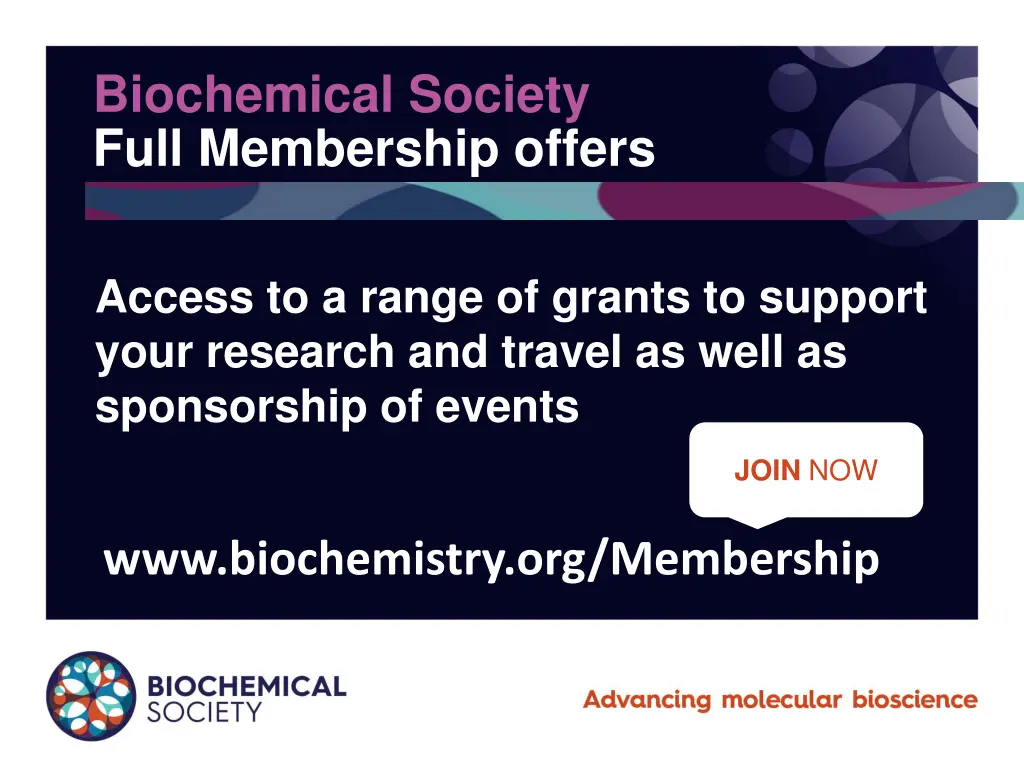 biochemical society full membership offers 1