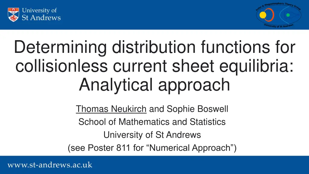 determining distribution functions