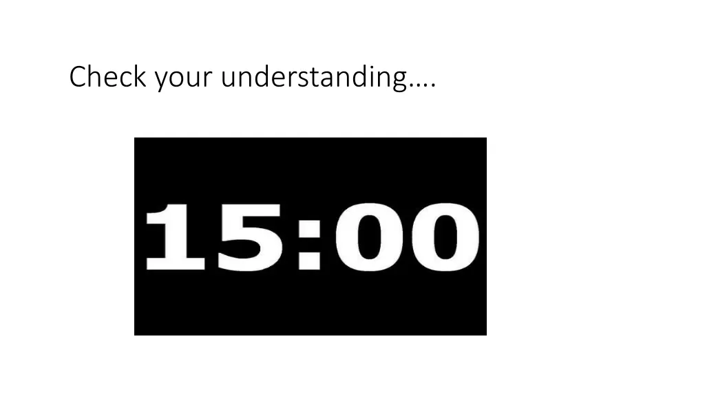 check your understanding