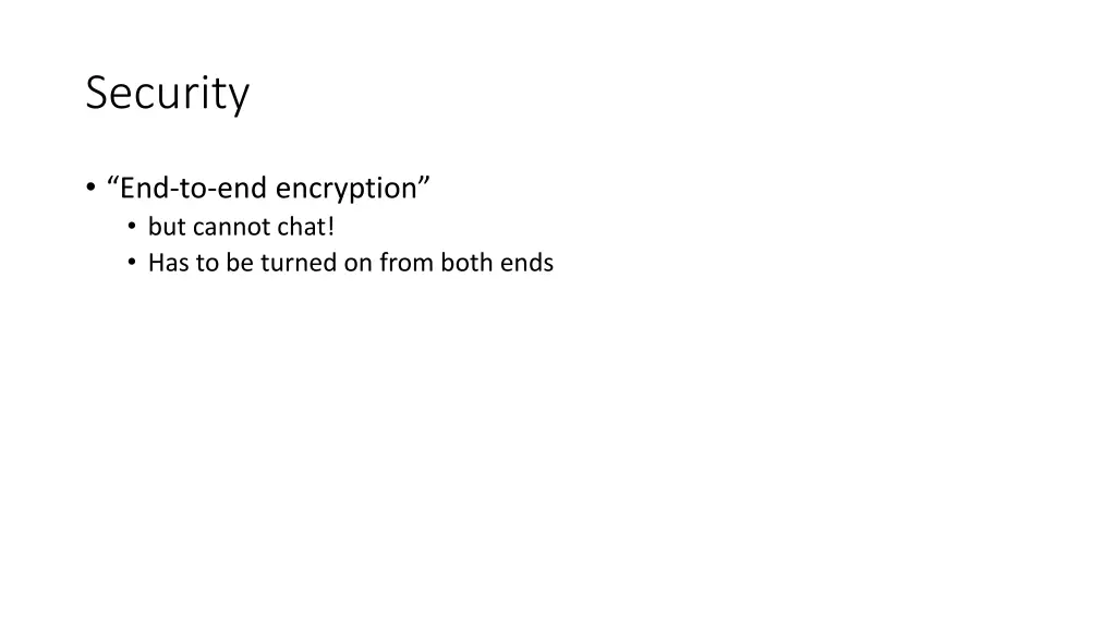 security