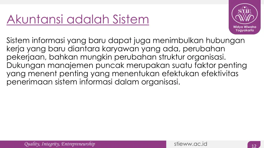 akuntansi adalah sistem