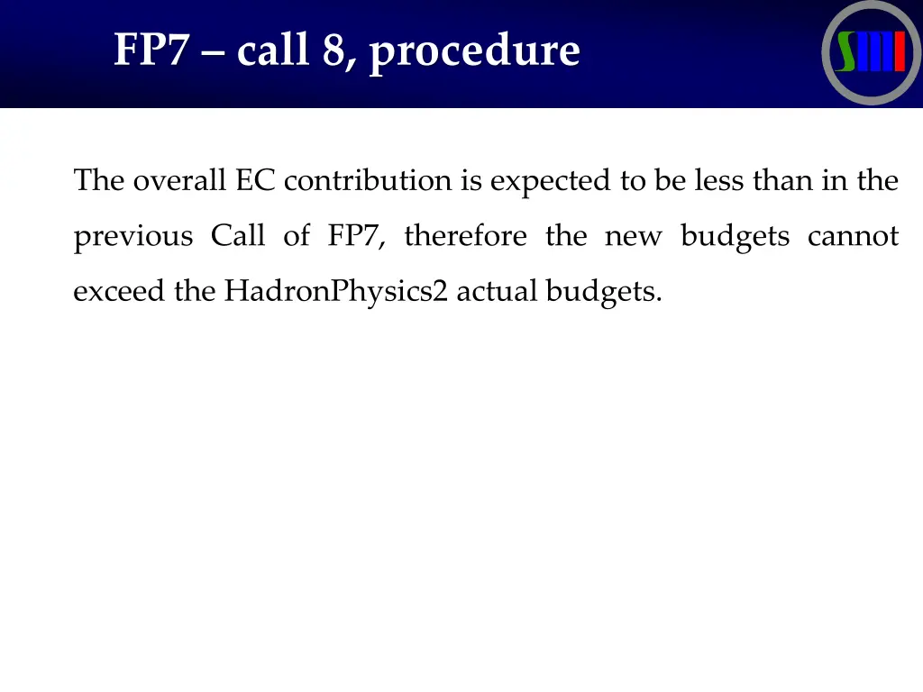 fp7 call 8 procedure 2