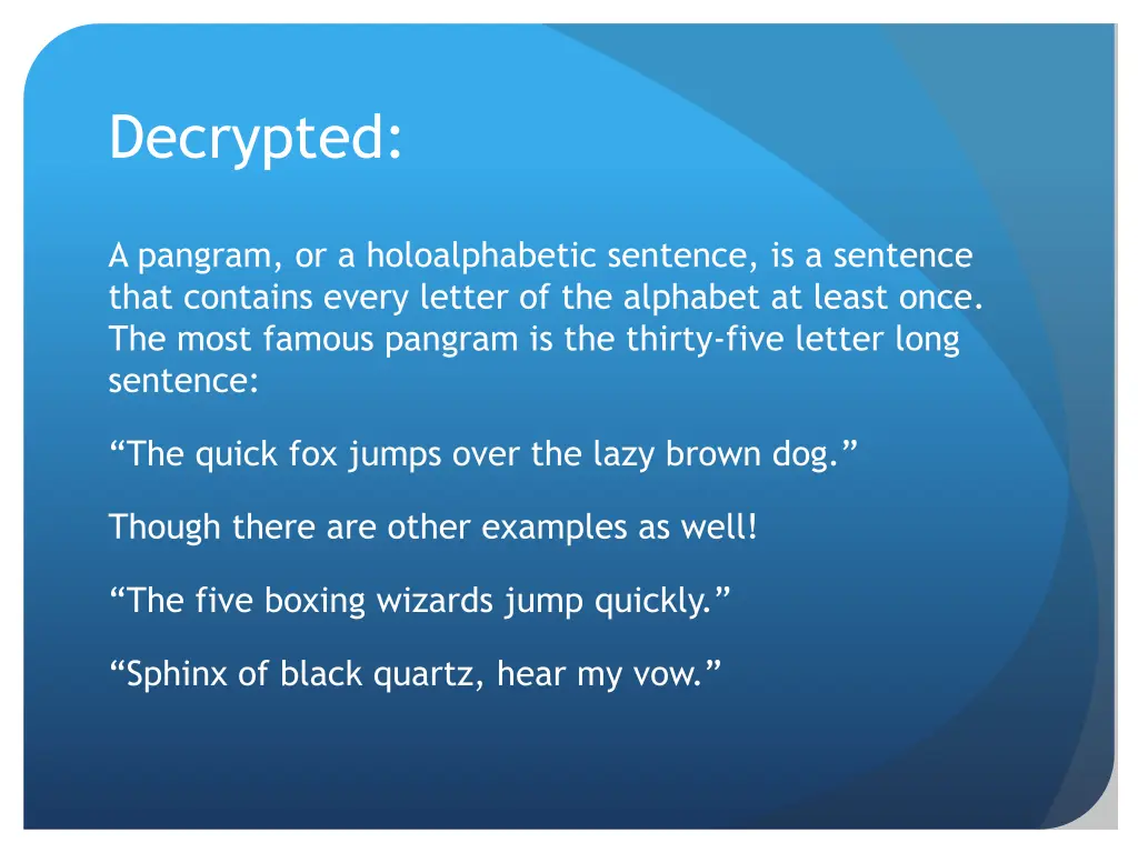 decrypted