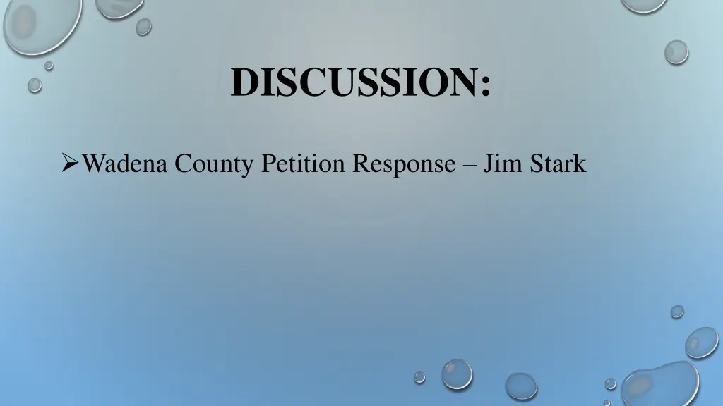 discussion