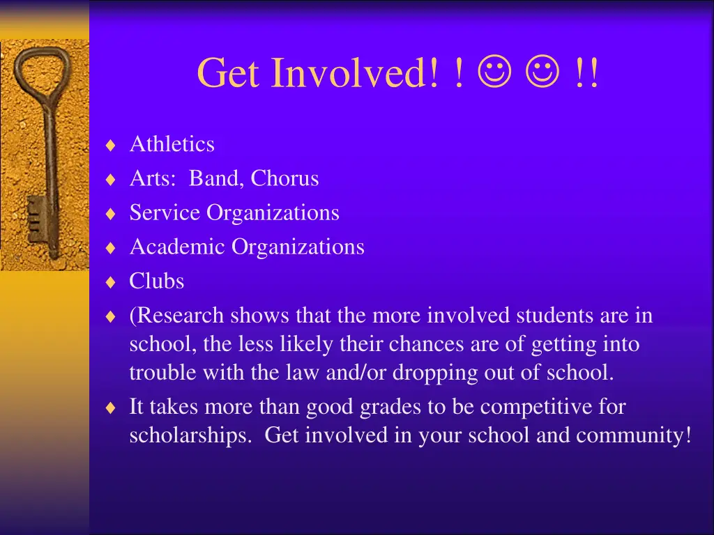 get involved