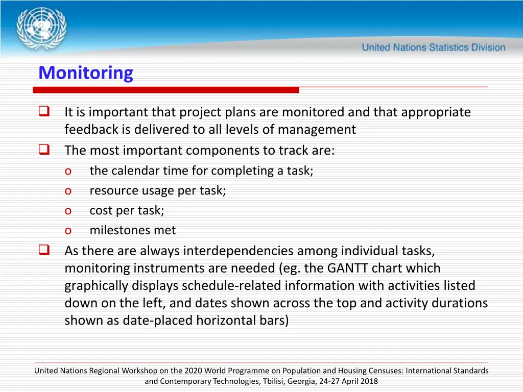monitoring