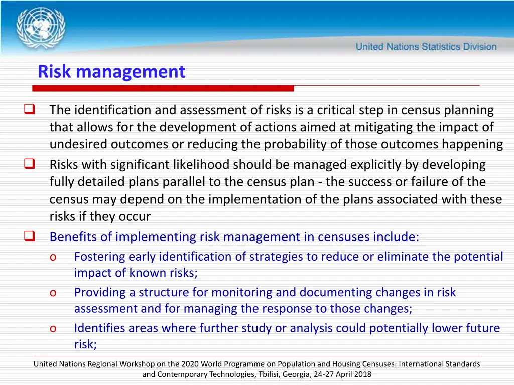 risk management