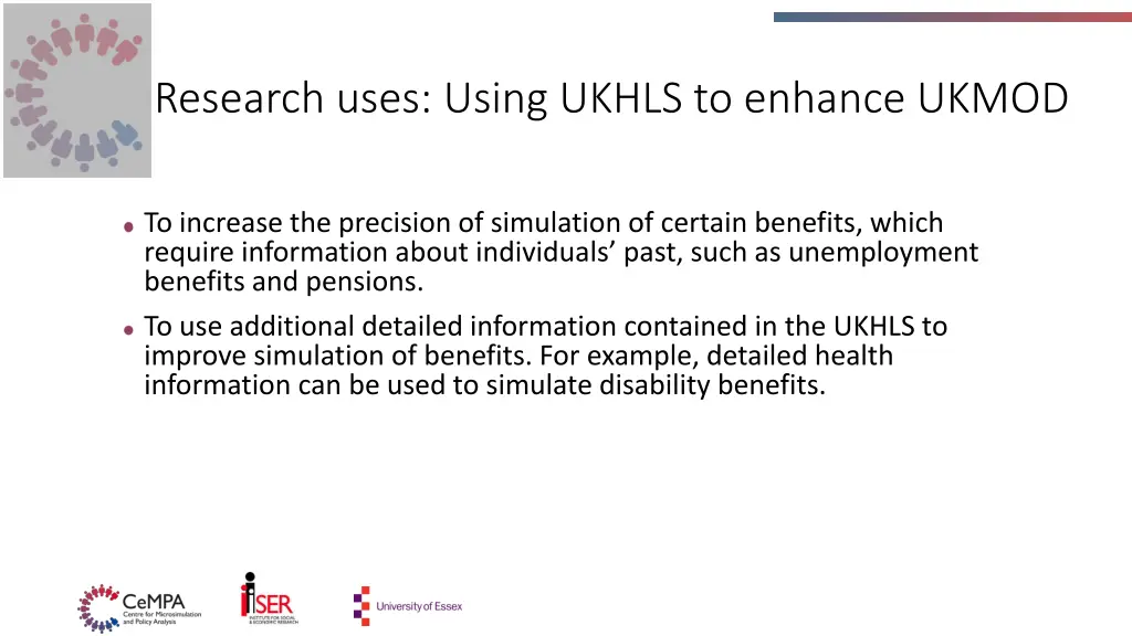 research uses using ukhls to enhance ukmod