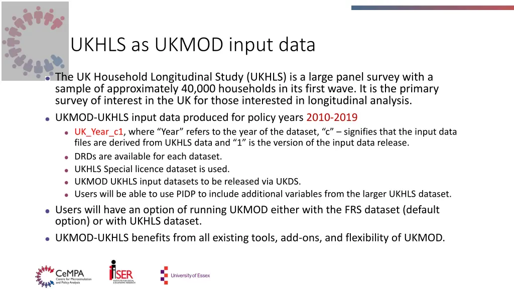 ukhls as ukmod input data