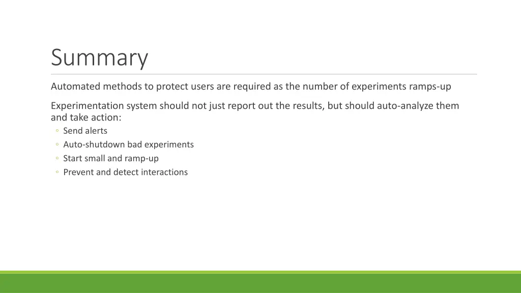 summary