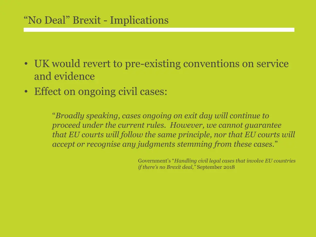 no deal brexit implications 1