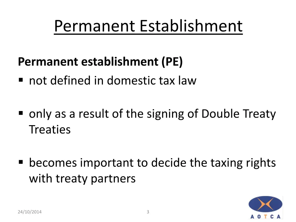 permanent establishment