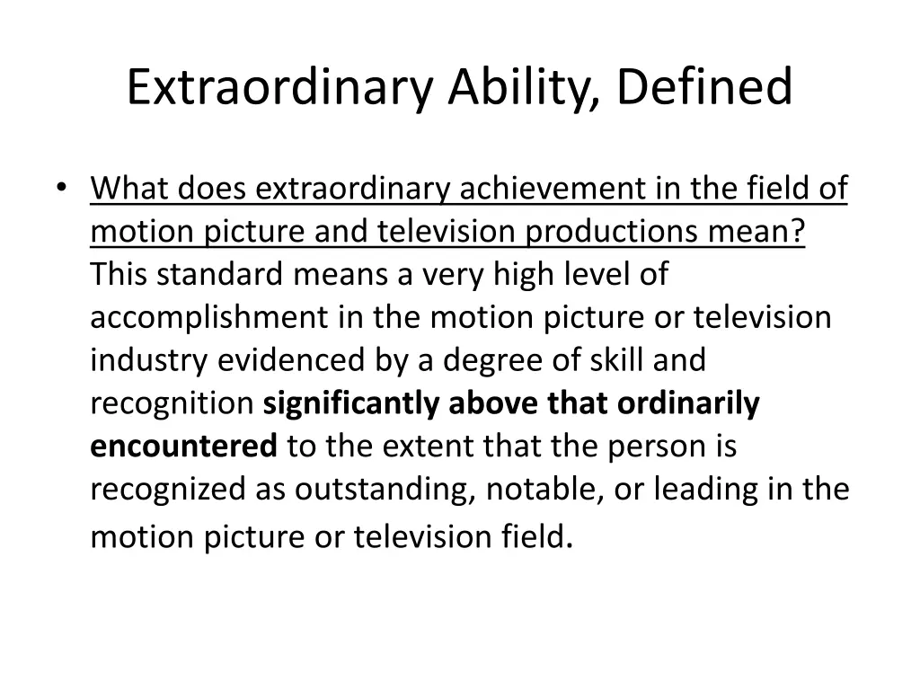 extraordinary ability defined 2
