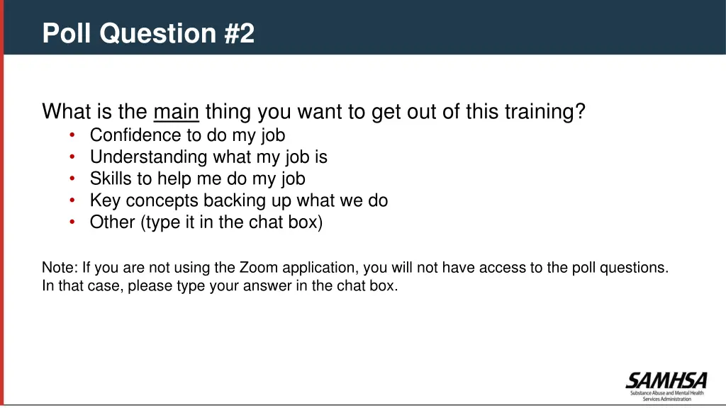 poll question 2