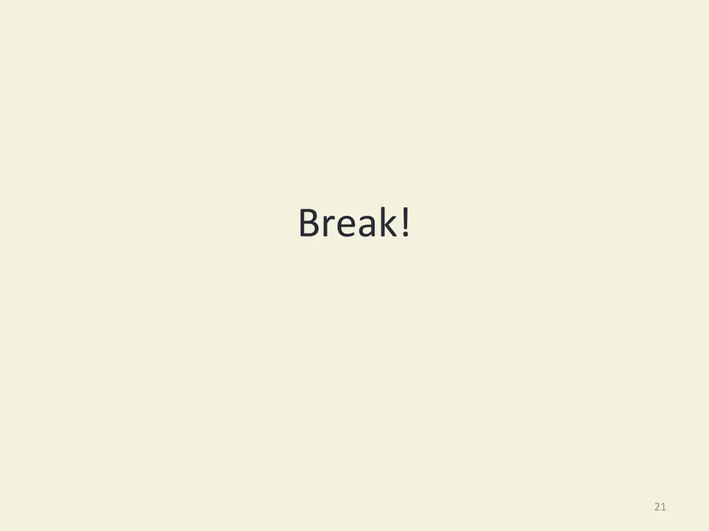break