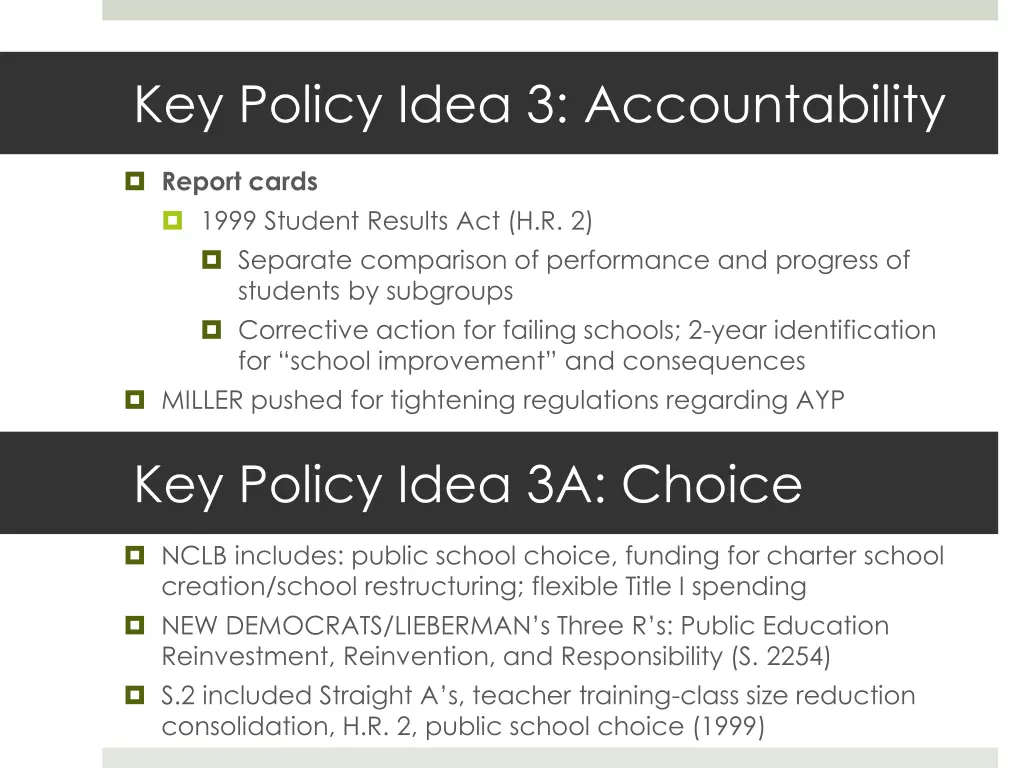 key policy idea 3 accountability