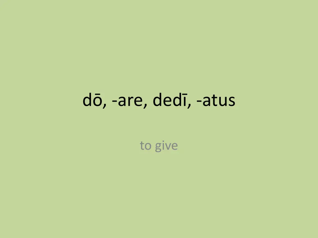 d are ded atus