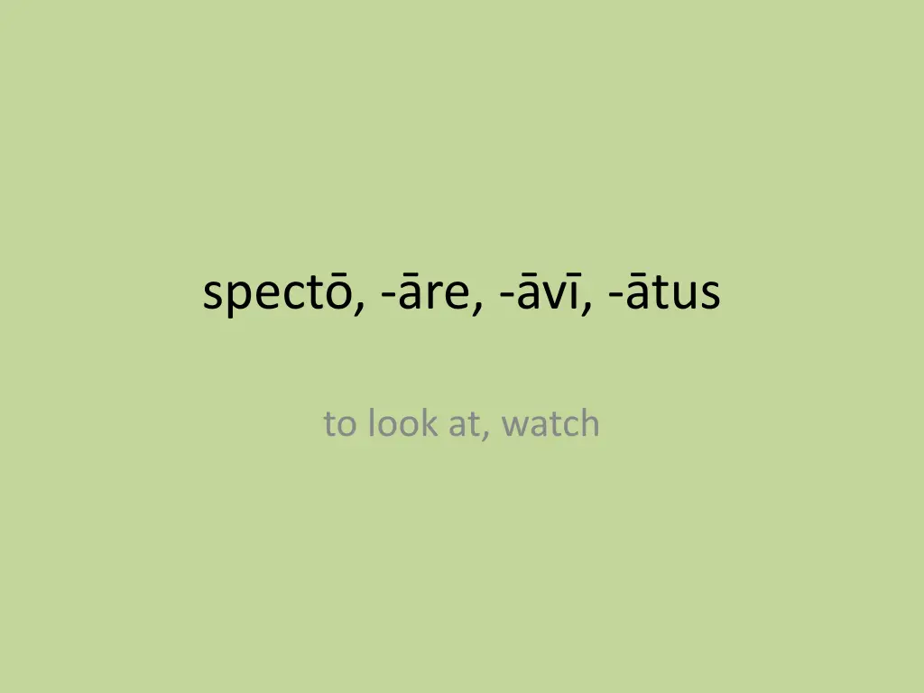 spect re v tus