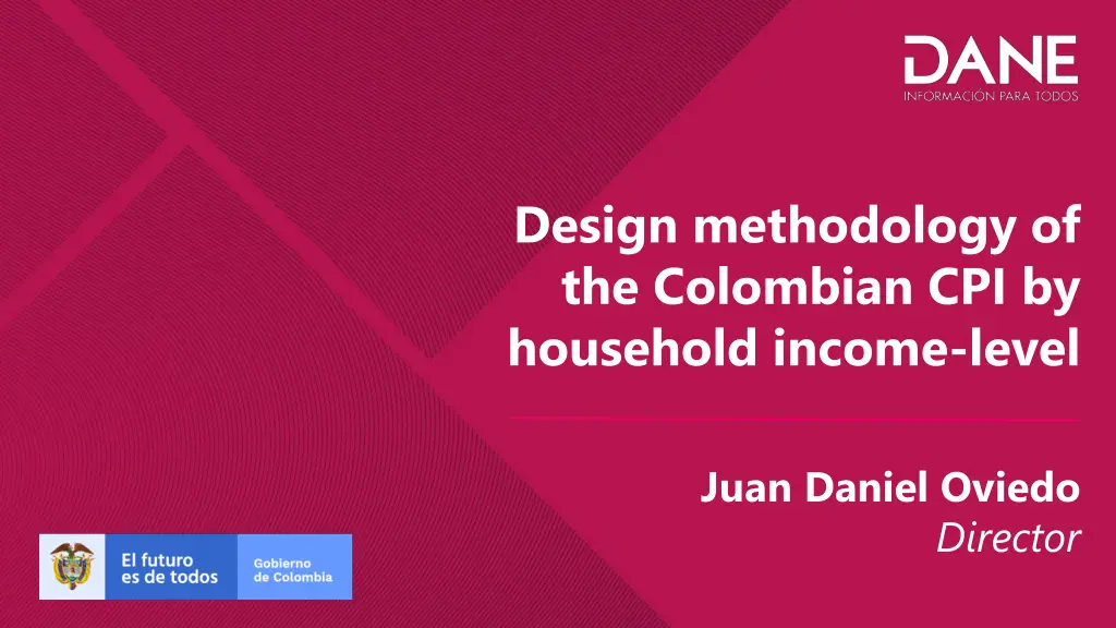 design methodology of the colombian 1