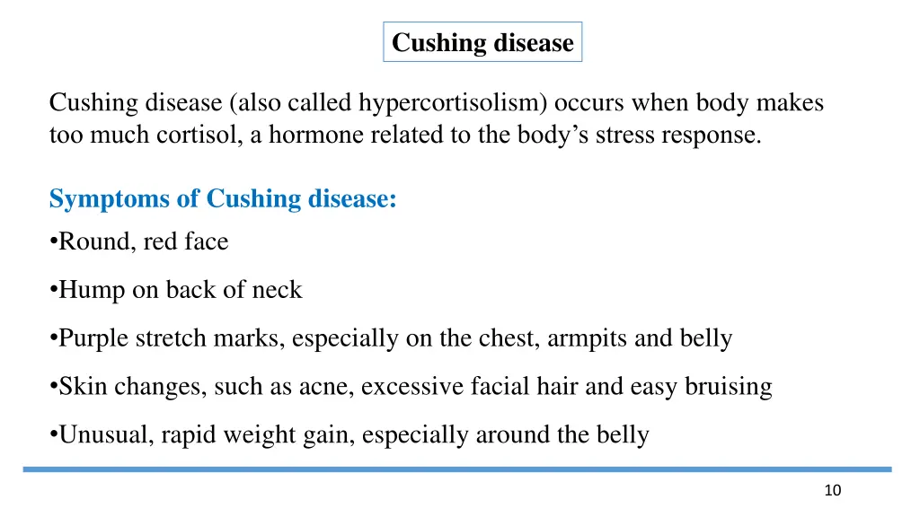 cushing disease