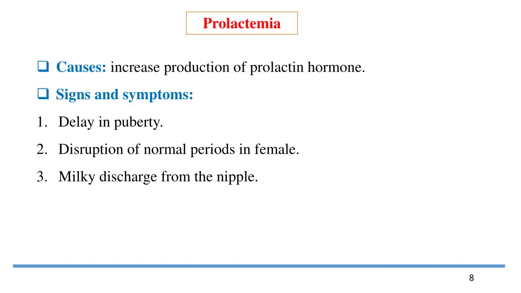 prolactemia